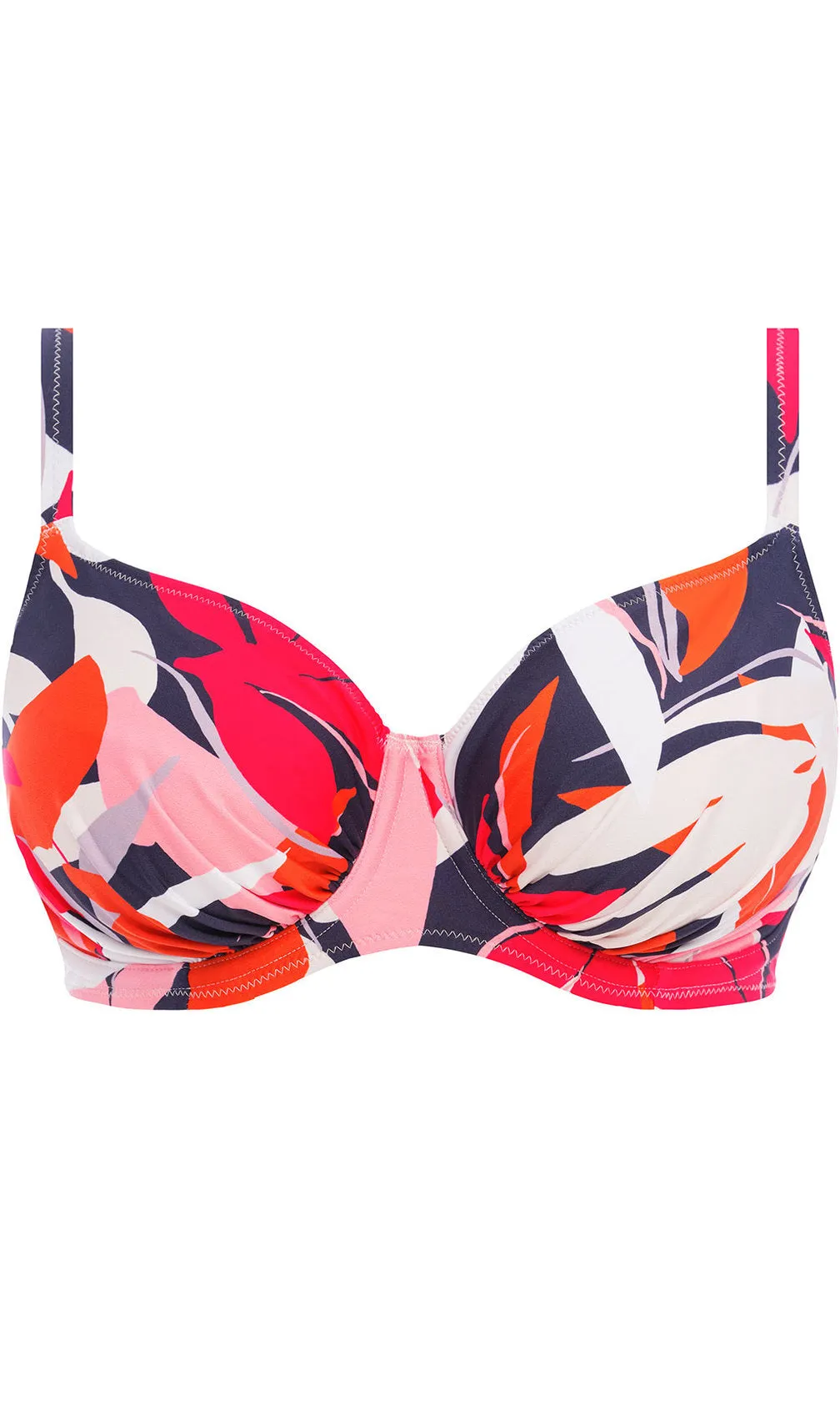 Almeria Multi UW Gathered Full Cup Bikini Top