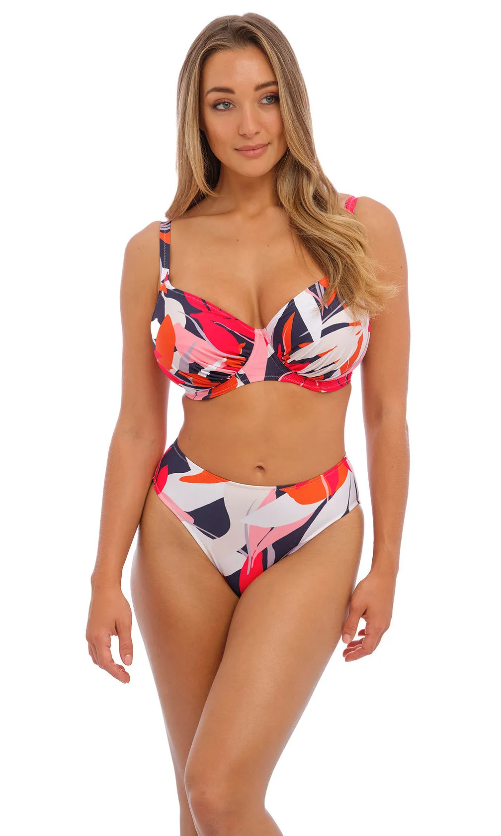 Almeria Multi UW Gathered Full Cup Bikini Top