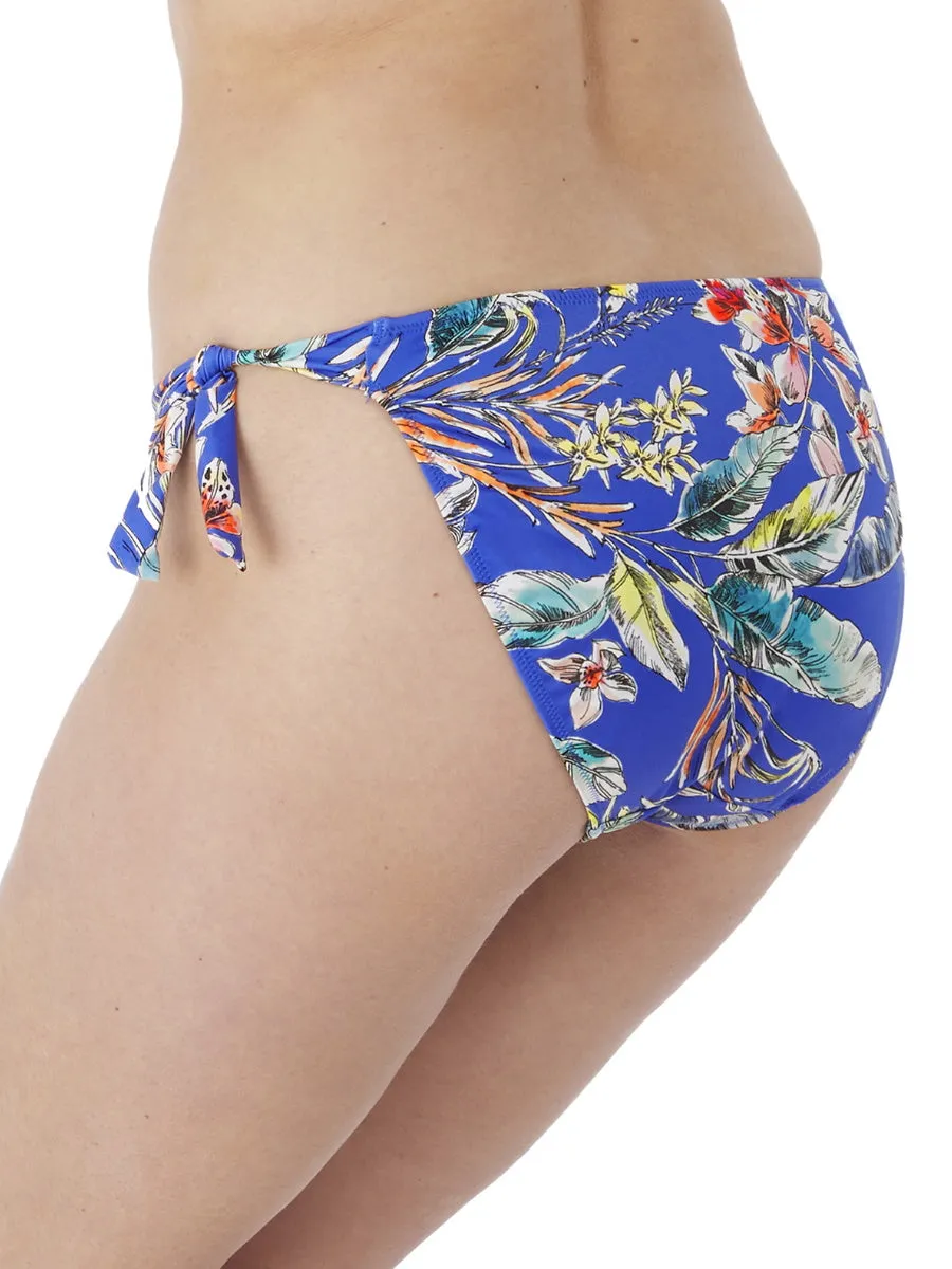 Burano Tie Side Bikini Brief - Pacific