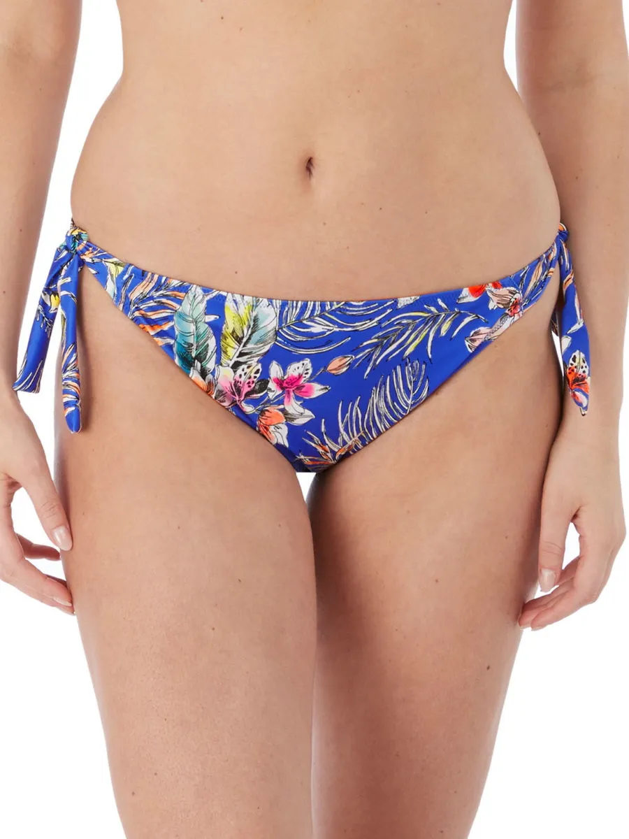 Burano Tie Side Bikini Brief - Pacific