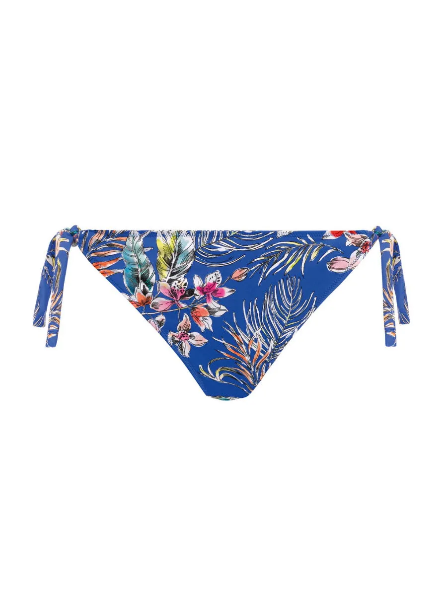 Burano Tie Side Bikini Brief - Pacific