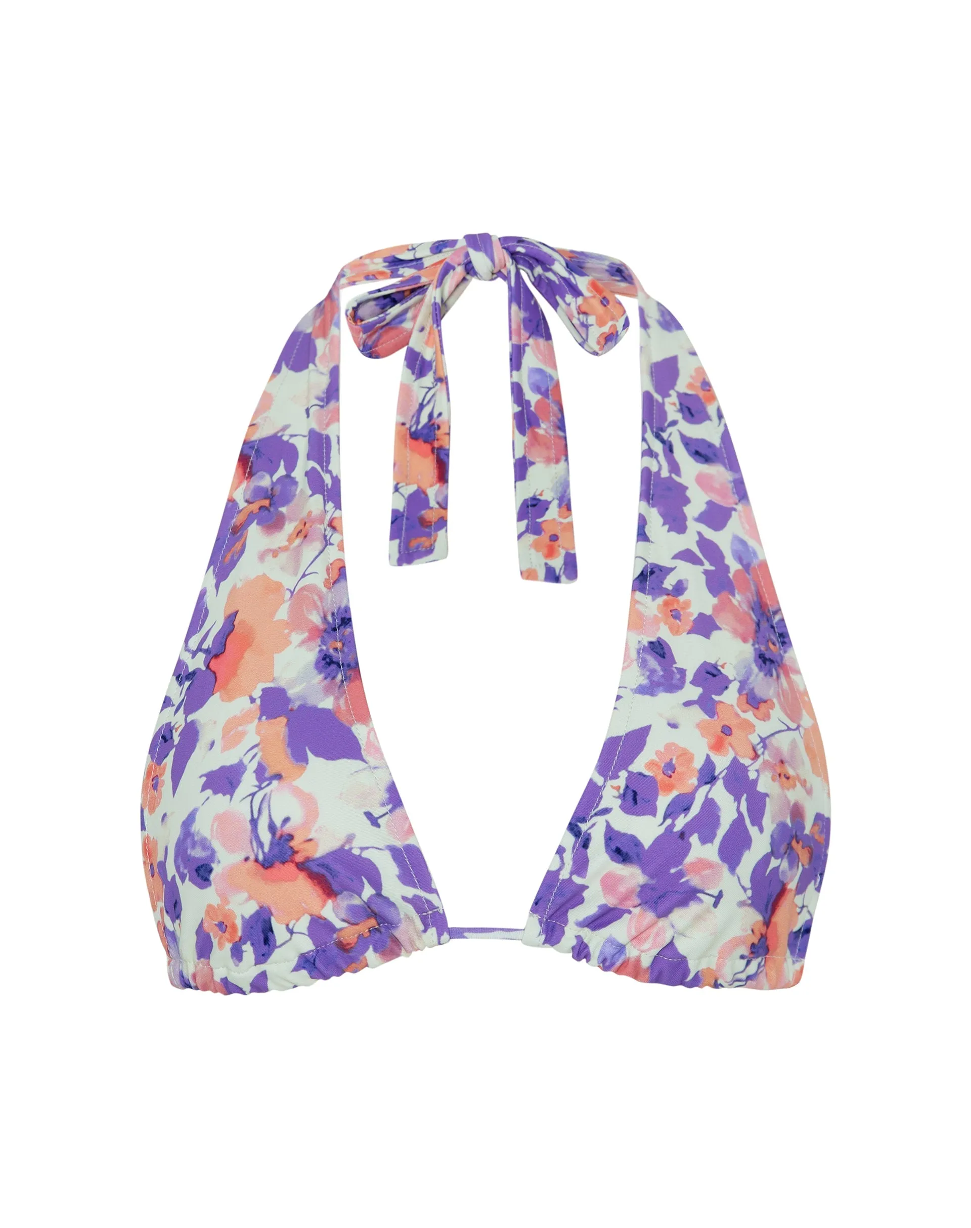 Cerry Bikini Top in Multi Bright Floral