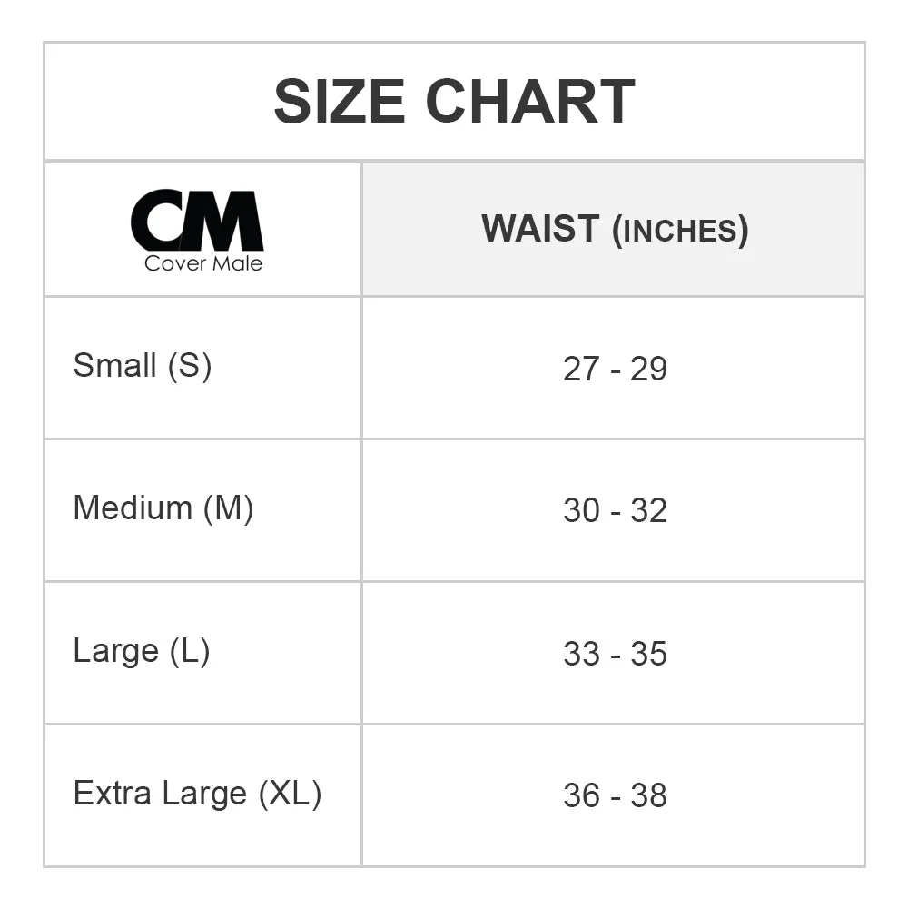 Mens CMI025 Stylish Bikini Briefs - Comfortable, High-Performance Swimwear for Active Men