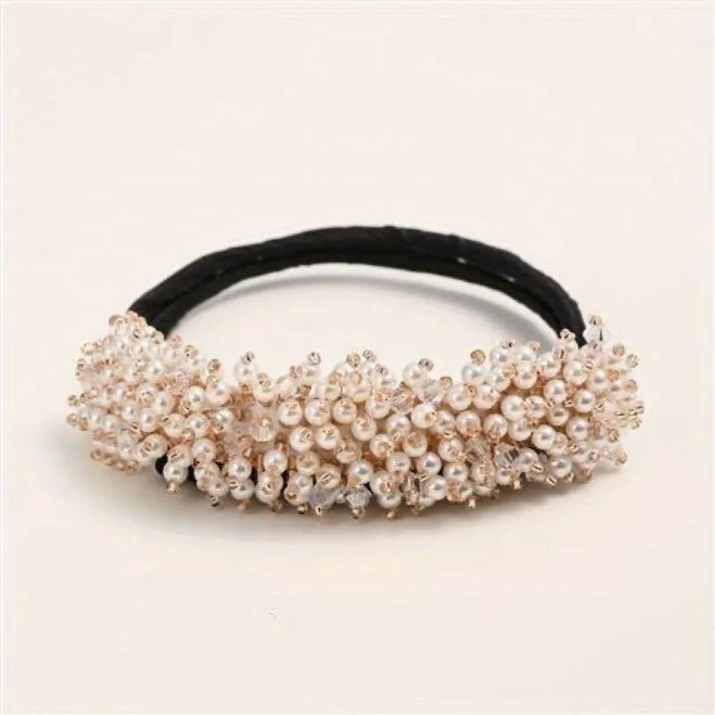 Crystal Rhinestone Bun Maker  Stylish Hair Buns Made Easy