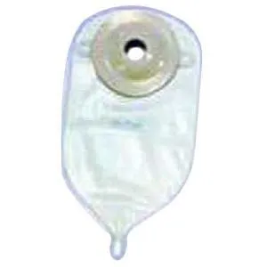 Deep Convex Urinary Pouch w/Flutter Valve 1/2"-7/8