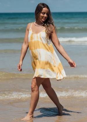 Desert Island Dress in Ochre