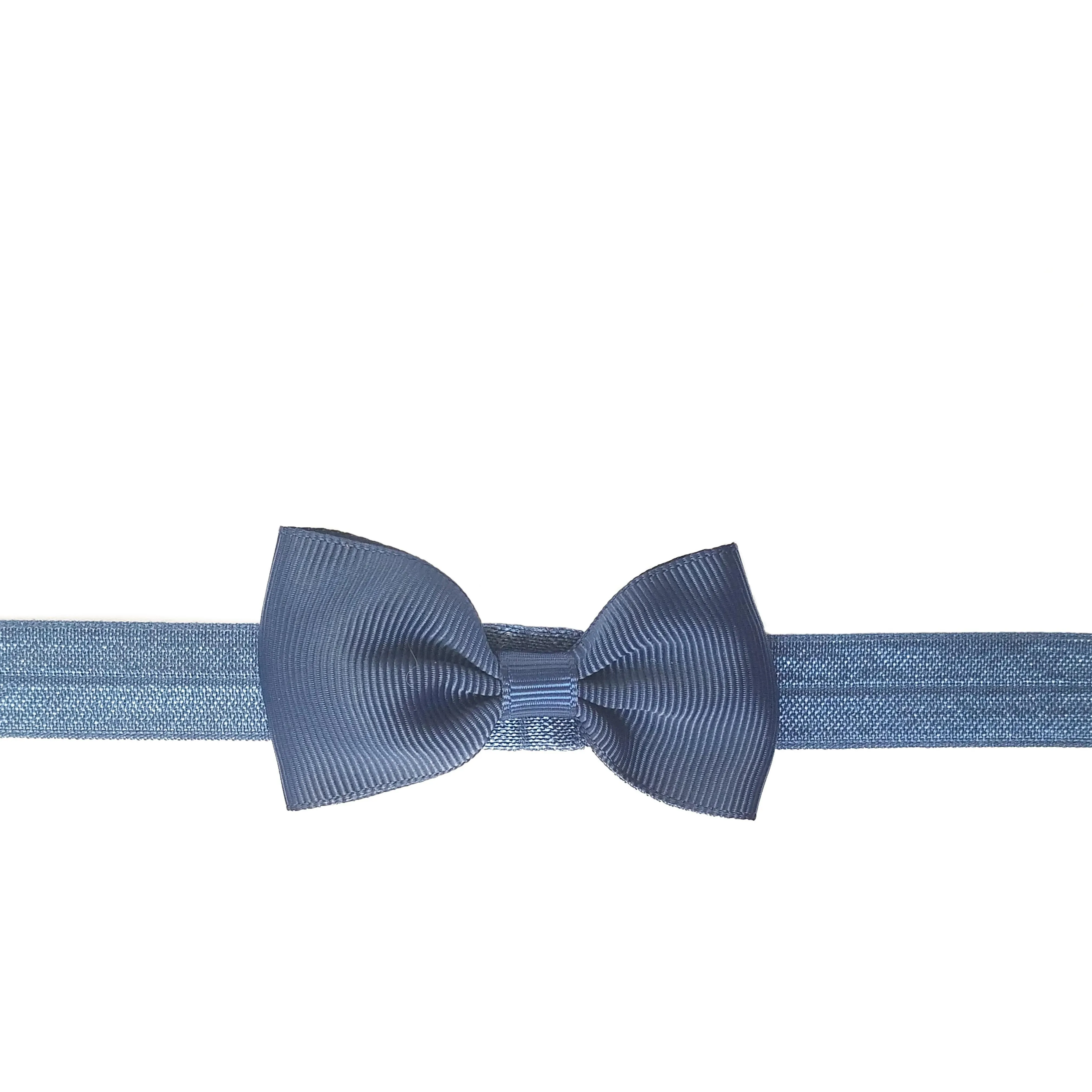 Light Blue 2.5" Grosgrain Hair bow Headband