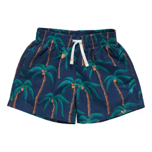 Men's Palm Tree Swim Shorts