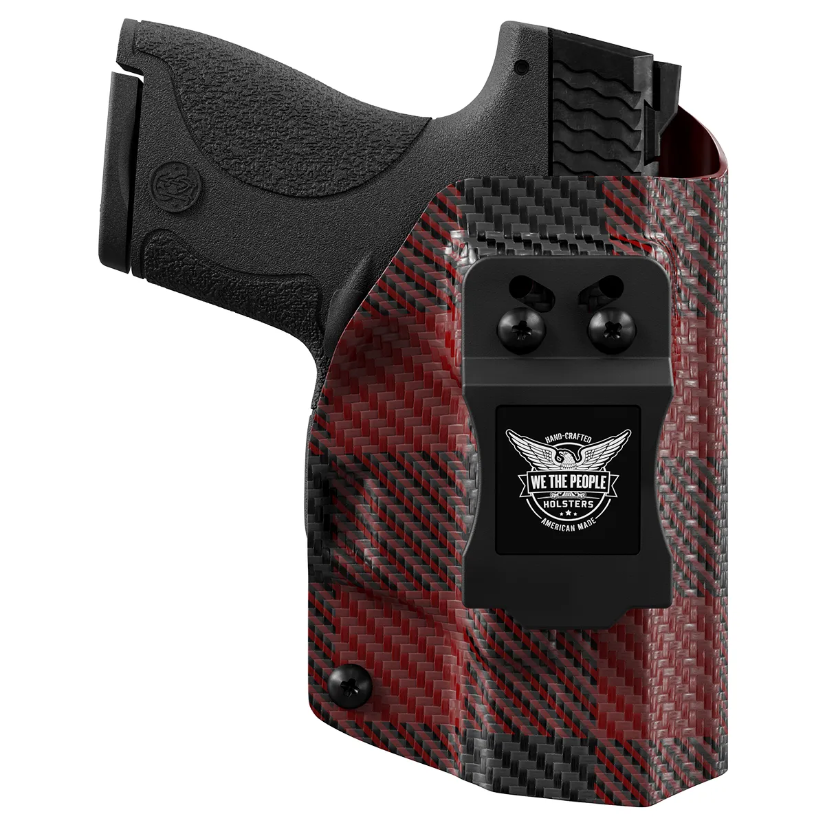 Red Plaid Custom Printed Holster - IWB Kydex Holster