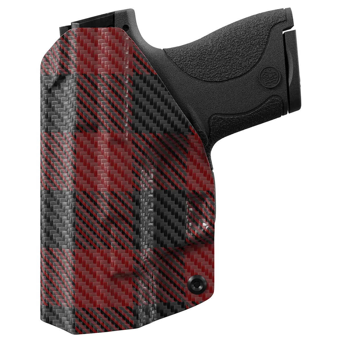 Red Plaid Custom Printed Holster - IWB Kydex Holster