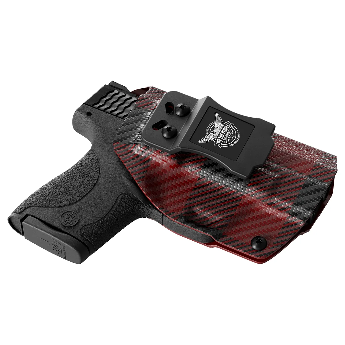 Red Plaid Custom Printed Holster - IWB Kydex Holster