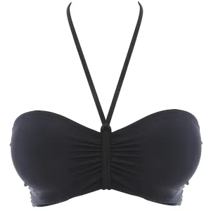 Remix Bandeau Bikini Top Black - Freya Swim