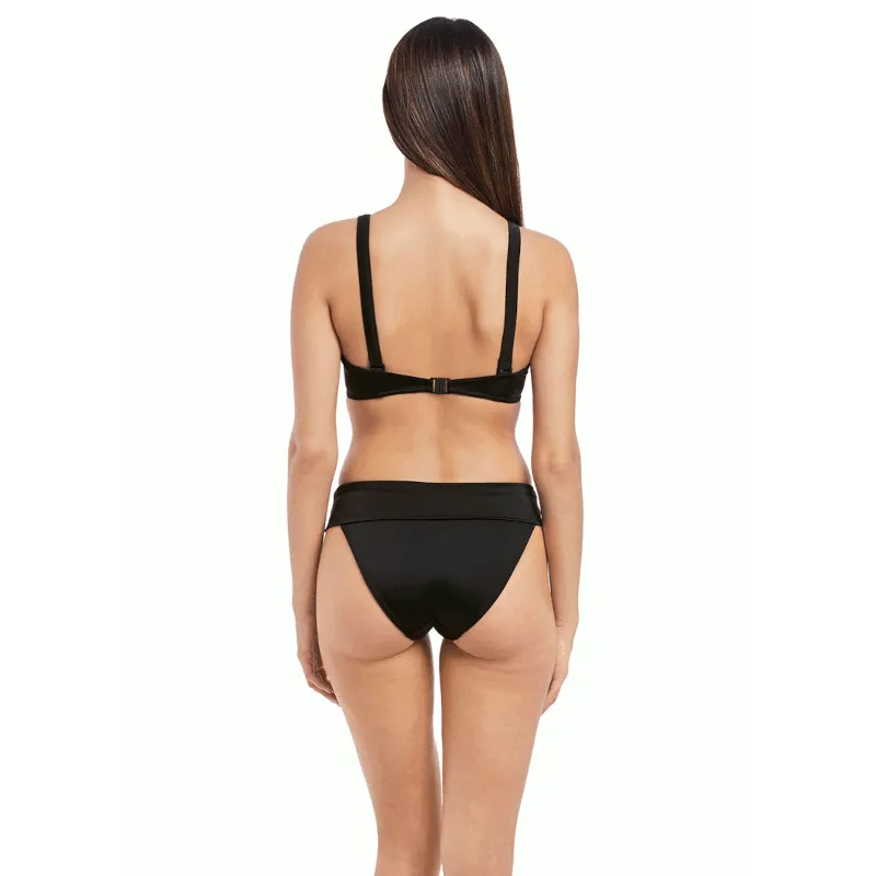 Remix Classic Fold Bikini Brief Black - Freya Swim