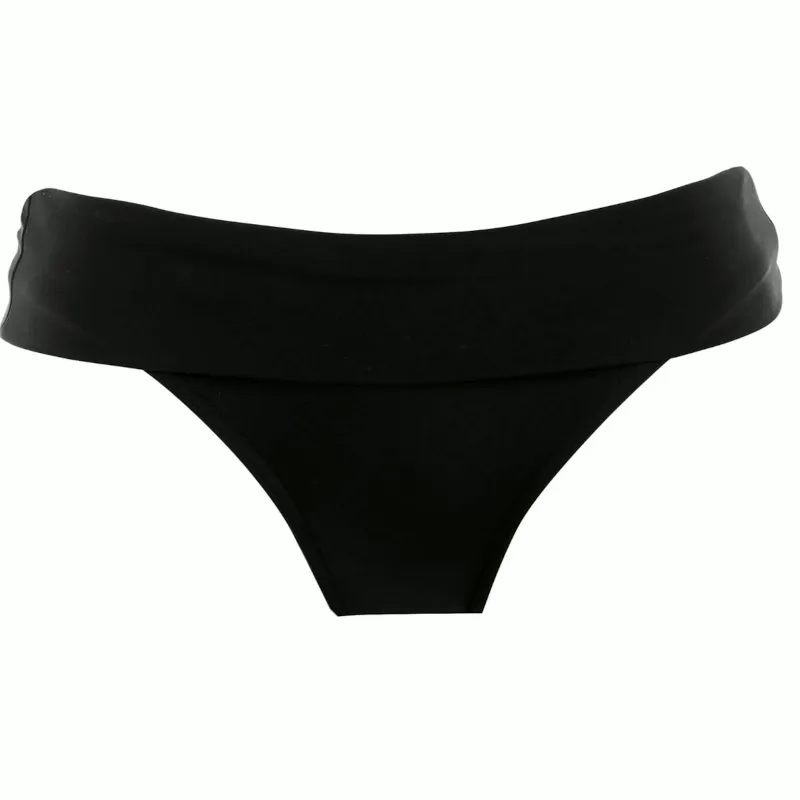 Remix Classic Fold Bikini Brief Black - Freya Swim