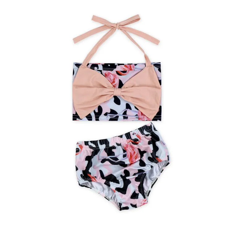 Swimsuit Cross-border explosions children's s split girls' swimwear bikini