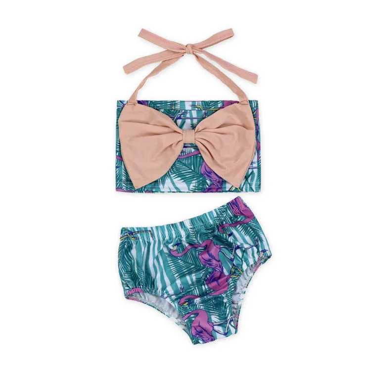 Swimsuit Cross-border explosions children's s split girls' swimwear bikini