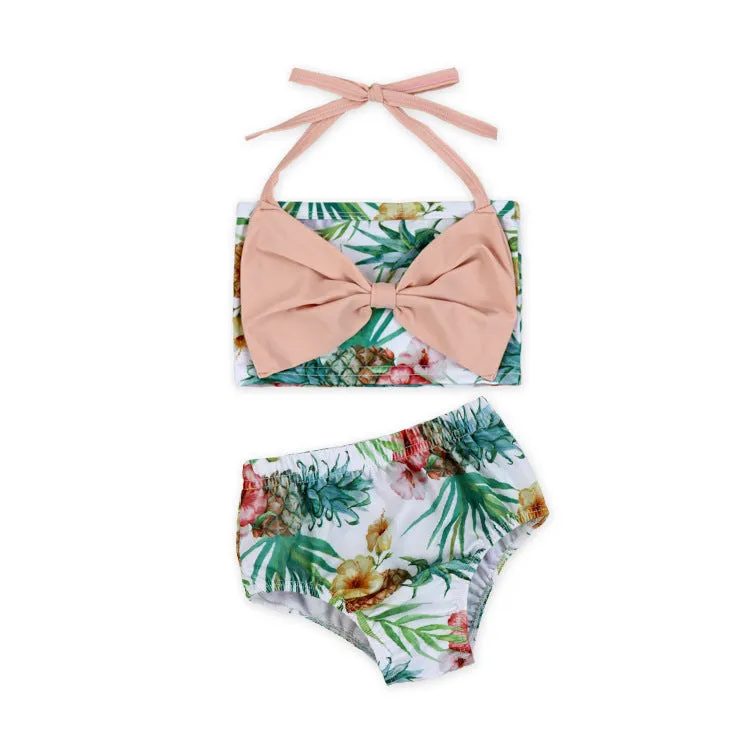 Swimsuit Cross-border explosions children's s split girls' swimwear bikini