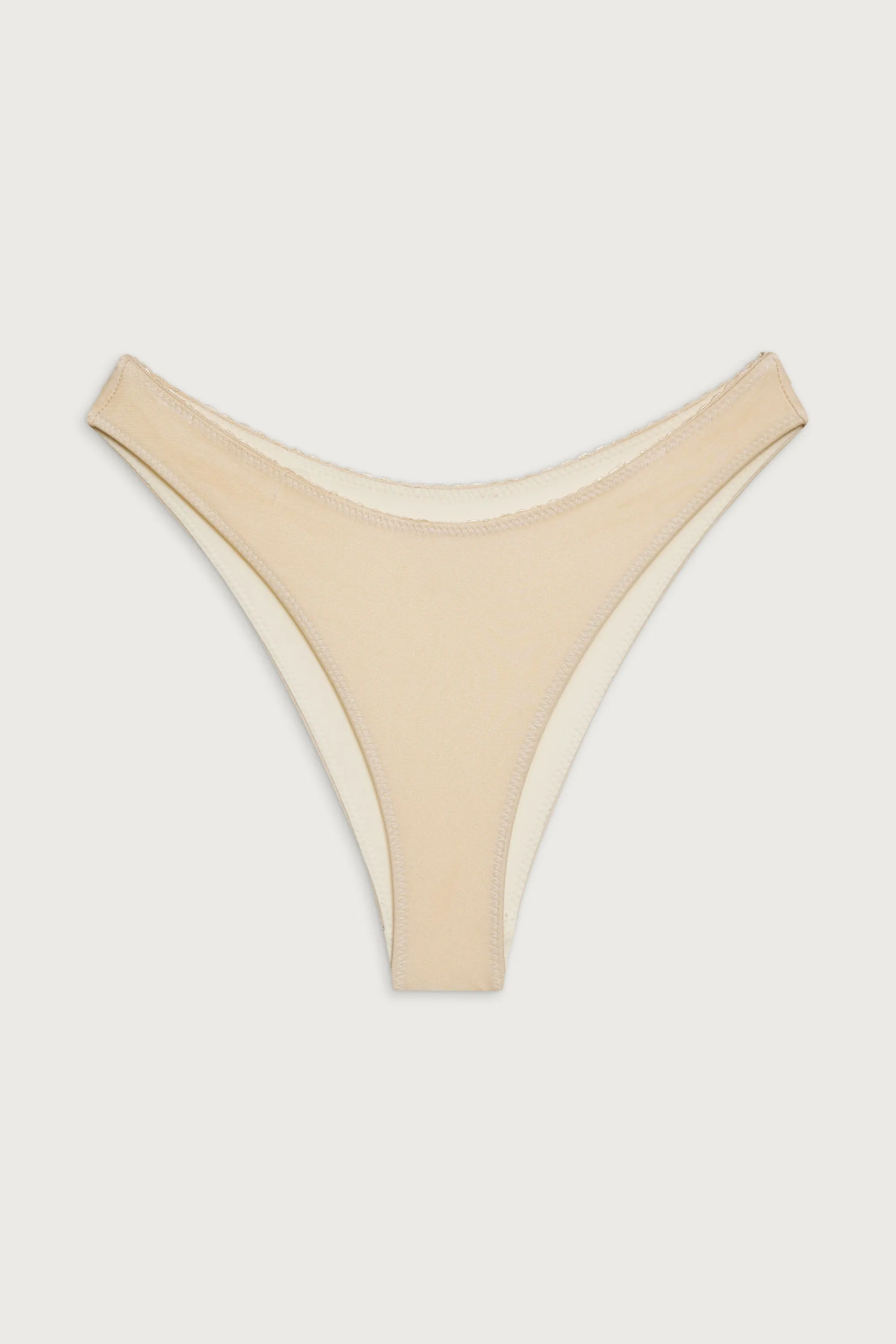 x DJERF AVENUE Dove Classic Bikini Bottom - Sand Castle